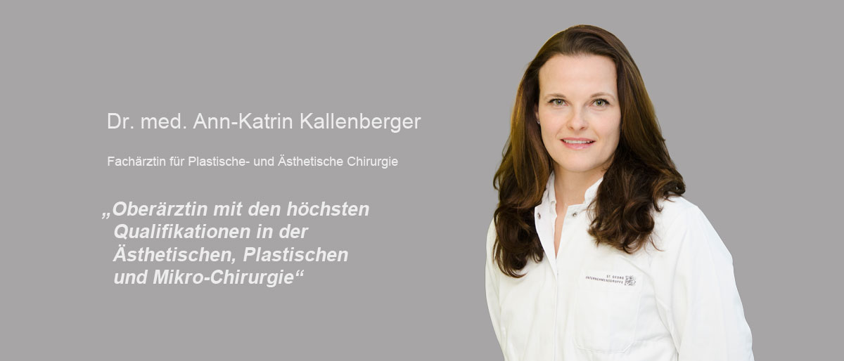 Dr. med. Ann-Katrin Kallenberger - Plastische Chirurgie Frankfurt - Praxis Dr. med. Holle und Kollegen